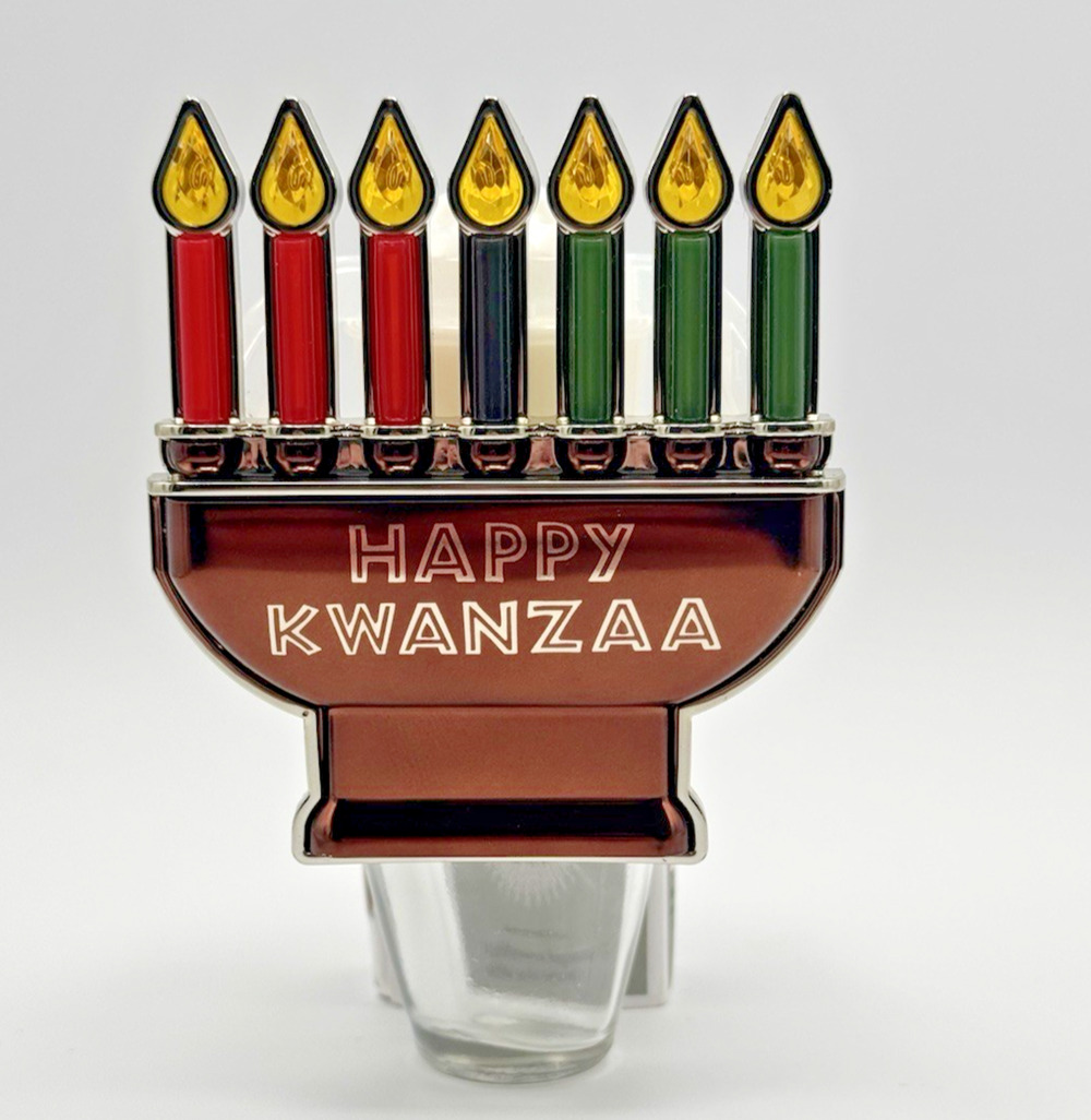 Bath & Body Works • HAPPY KWANZAA • Light-Up Wallflowers Fragrance Plug-In